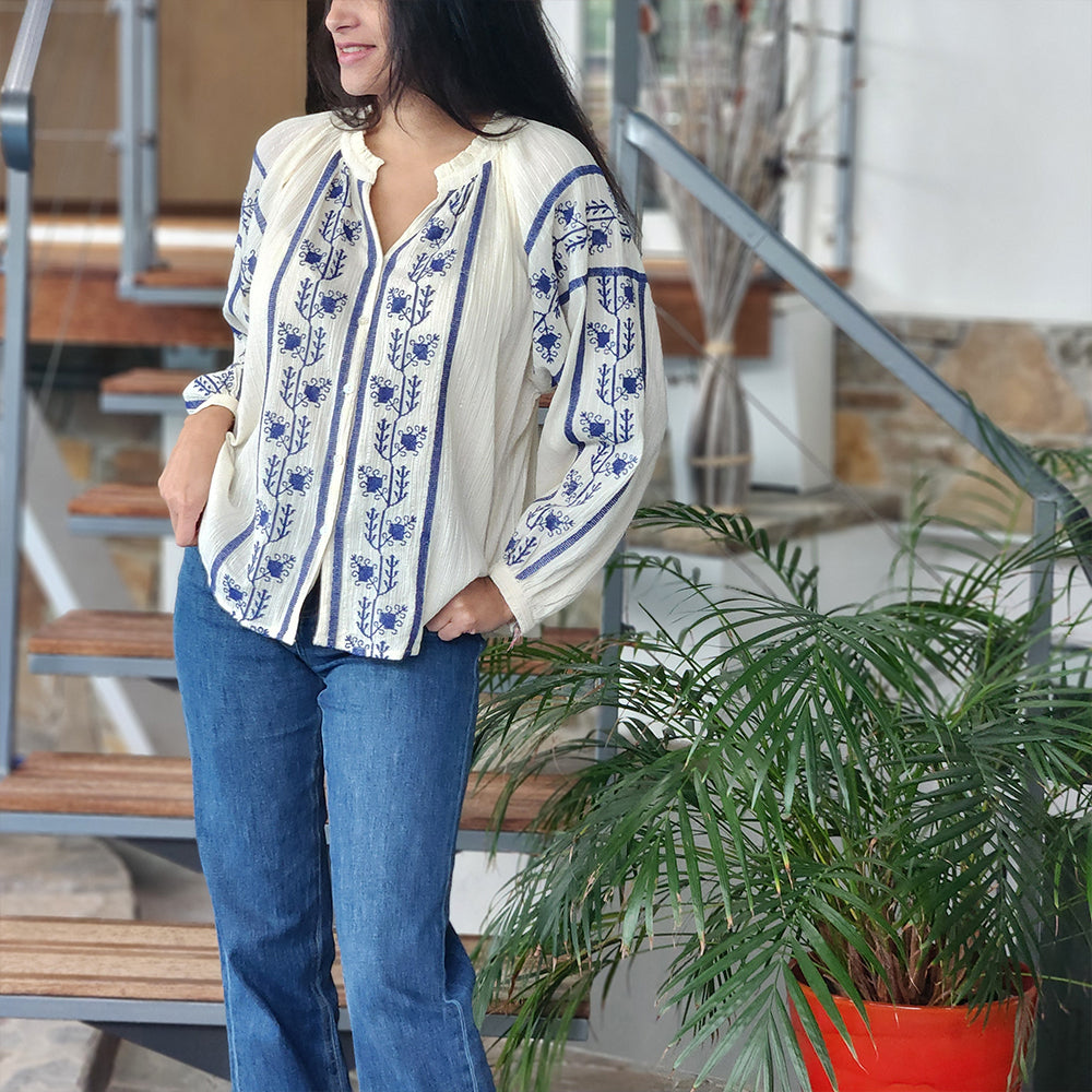 Blouse Indigo