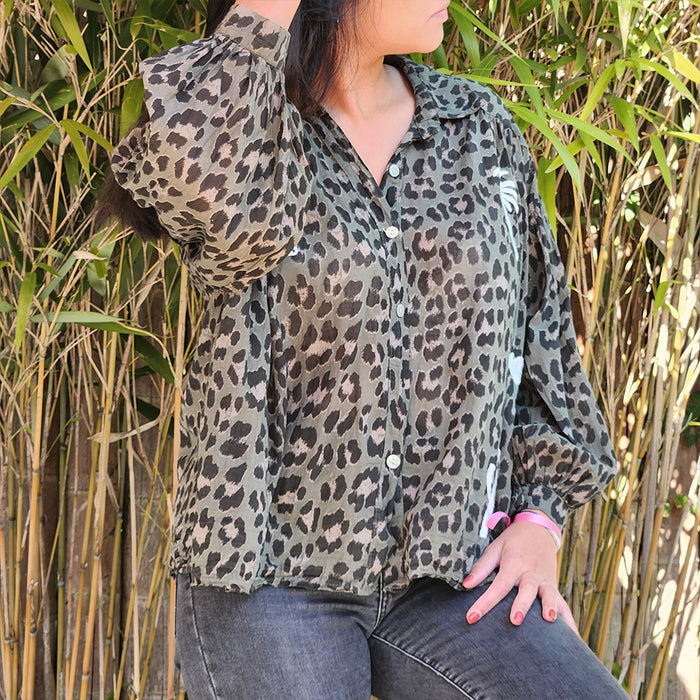 Chemise Fauve kaki