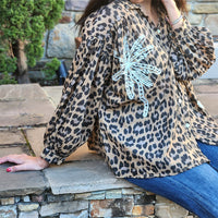 Chemise Fauve camel