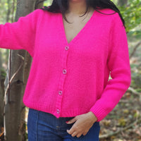 Gilet Maëlle fushia