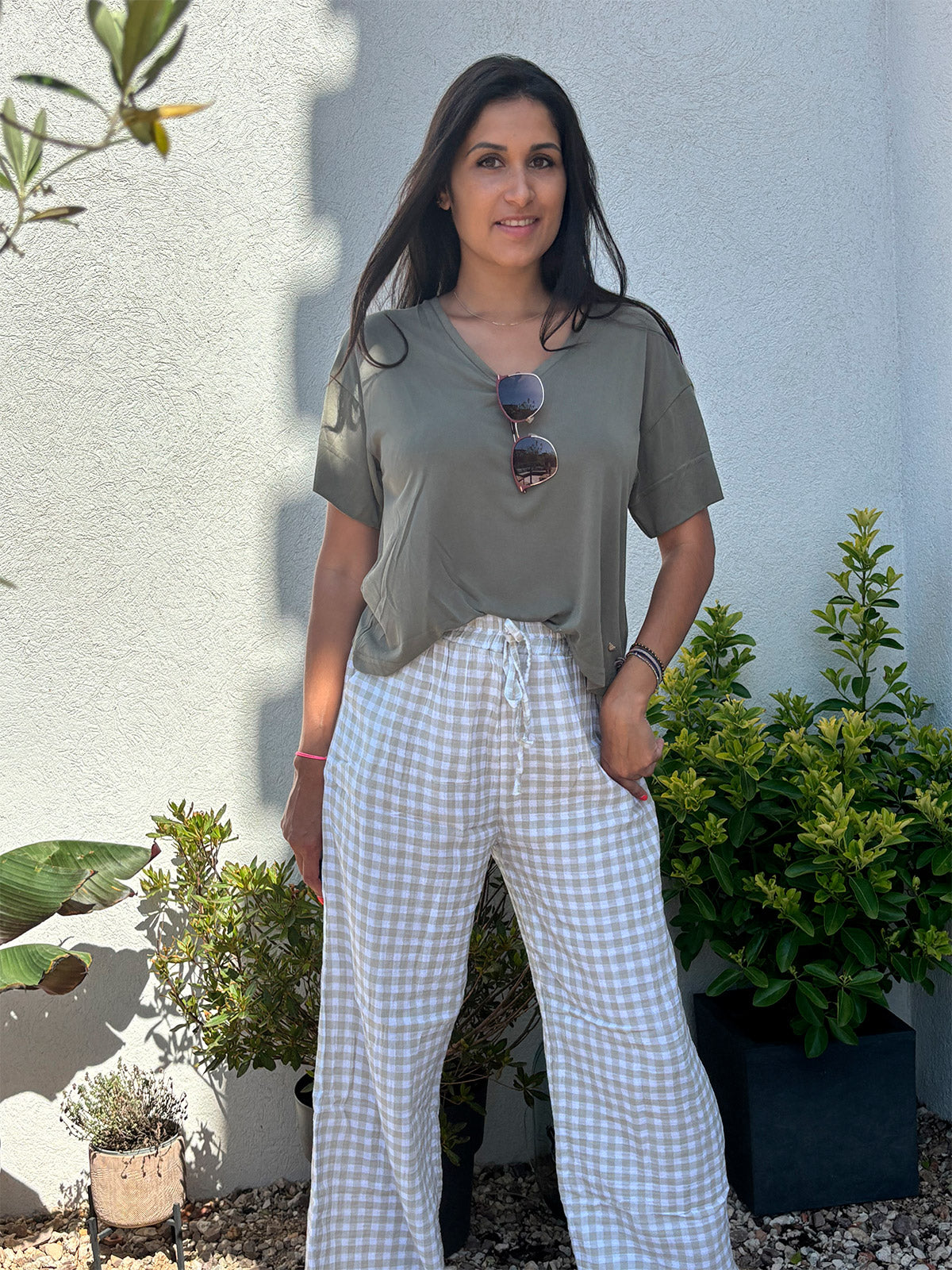Pantalon Annie Beige