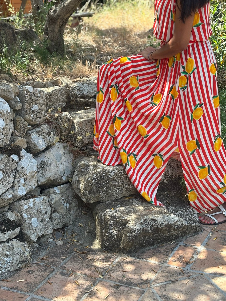 Ensemble Capri rouge