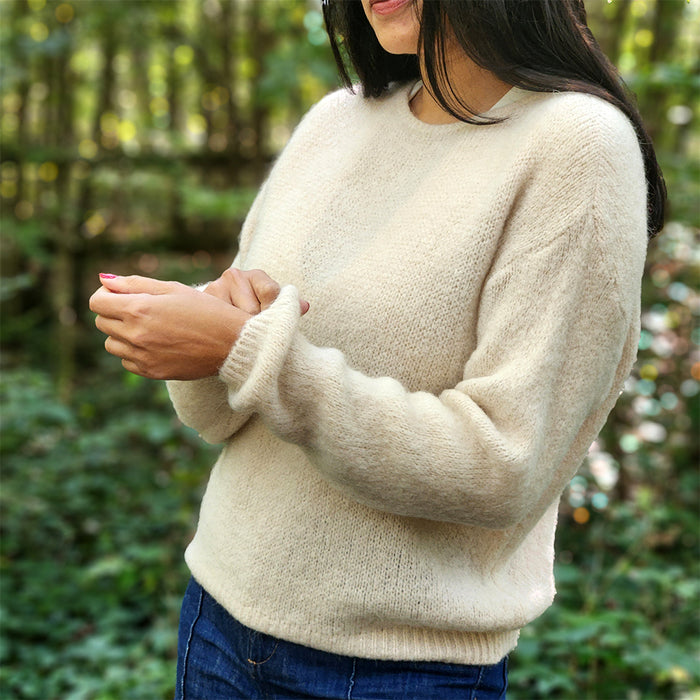 Pull Amélie beige