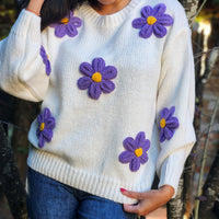 Pull Daisy Lilas