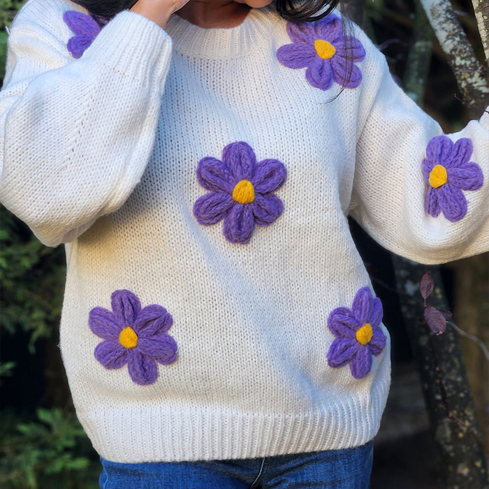 Pull Daisy Lilas