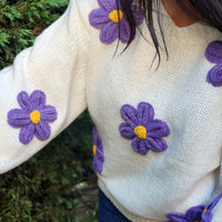 Pull Daisy Lilas