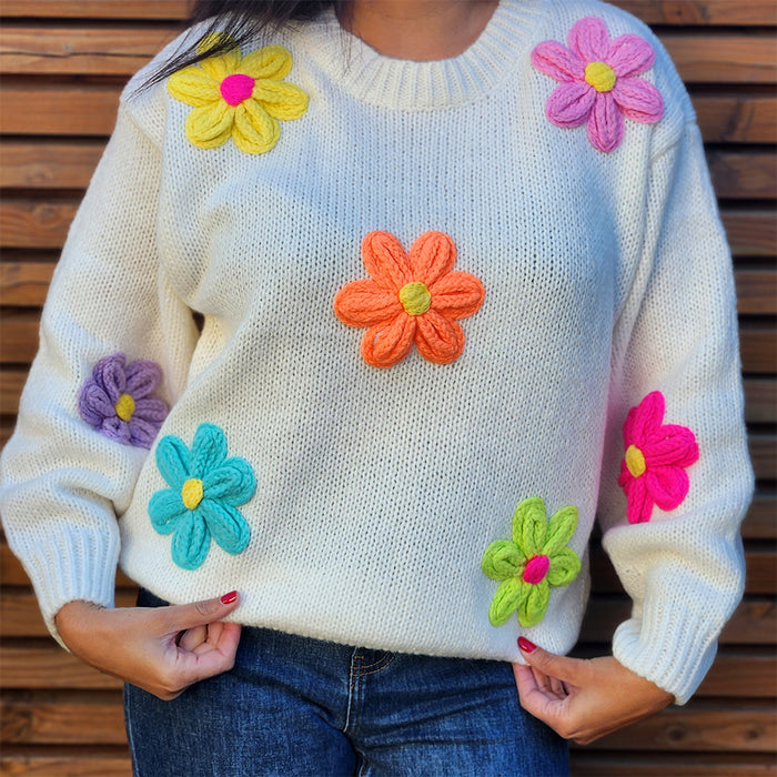 Pull Daisy Arc-en-ciel