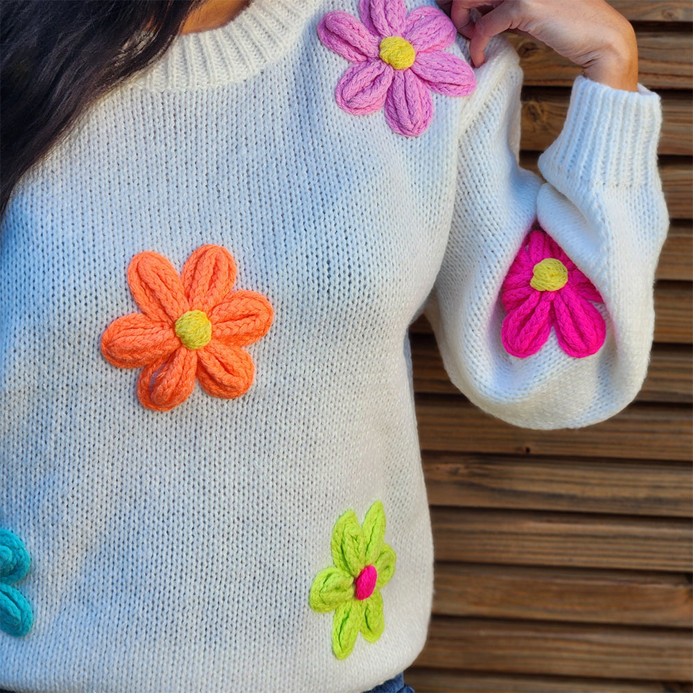 Pull Daisy Arc-en-ciel