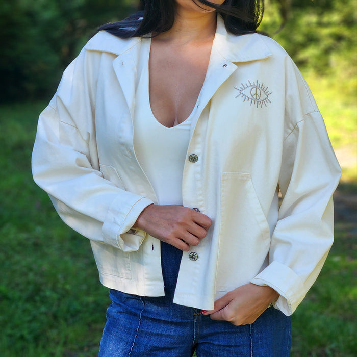 Veste Iris Ecru