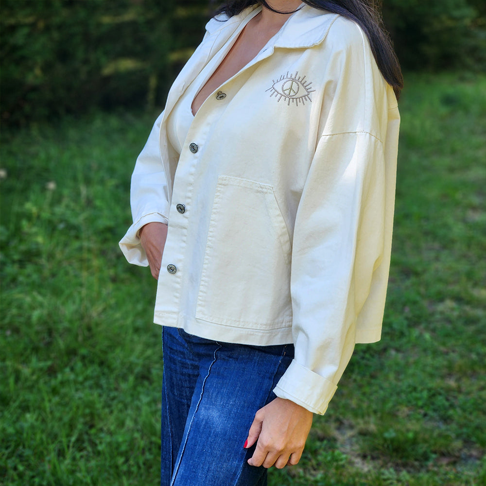 Veste Iris Ecru