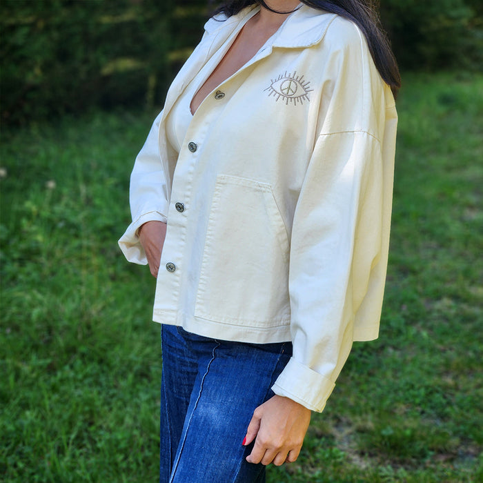 Veste Iris Ecru