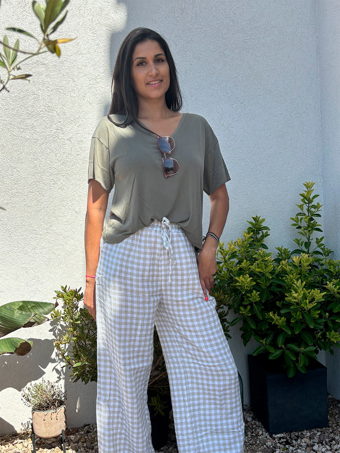 Pantalon Annie Beige