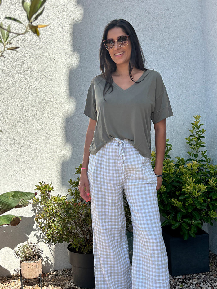 Pantalon Annie Beige