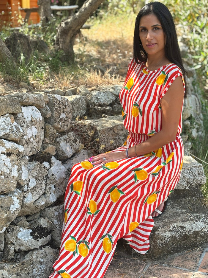 Ensemble Capri rouge