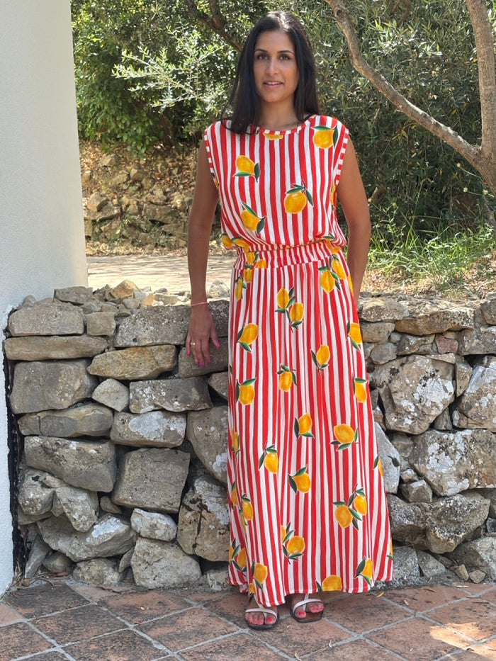 Ensemble Capri rouge